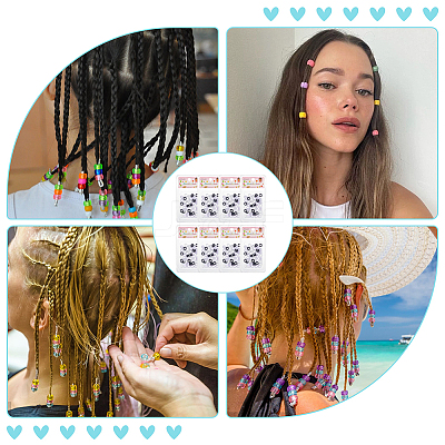 Rondelle Plastic Beads DIY-WH0011-44B-1