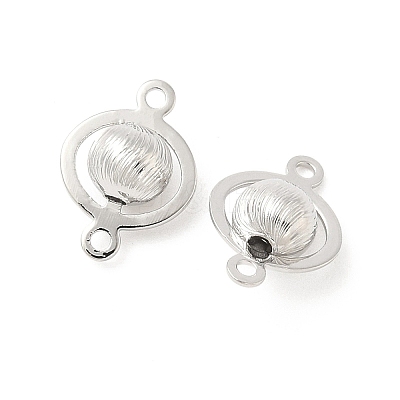 SHEGRACE Brass Round Links XGR0127P-123P-1