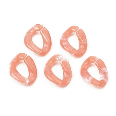 Transparent Acrylic Linking Rings X-OACR-S038-005A-C07-1