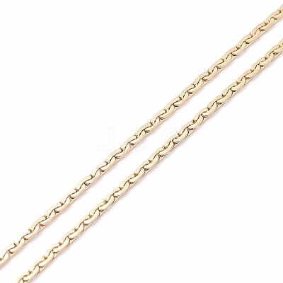 304 Stainless Steel Chain Necklaces MAK-L015-19G-1
