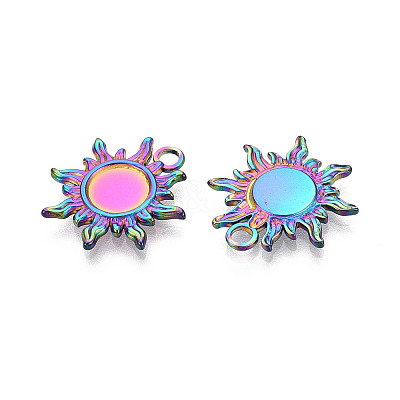 201 Stainless Steel Pendants STAS-N098-140M-1