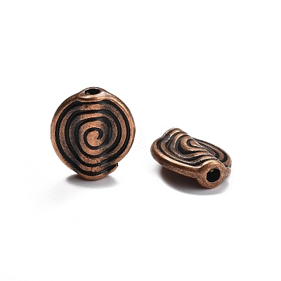 Tibet Red Copper Metal Beads LS-RLF0479Y-1
