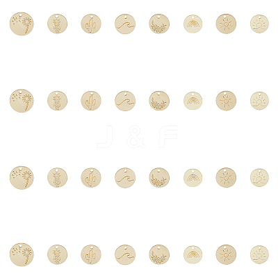28pcs 7 styles Alloy Charms FIND-DC0002-86-1