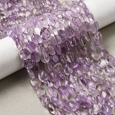 Natural Amethyst Beads Strands G-D324-01-1
