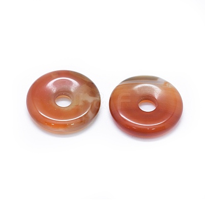 Natural Agate Pendants G-I245-71G-1