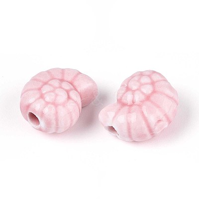 Handmade Porcelain Ceramic Beads PORC-T133-25E-1