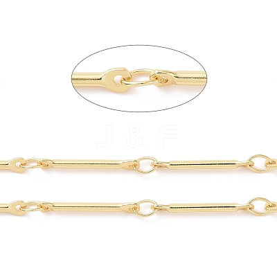 Brass Bar Link Chains CHC-G016-01G-1