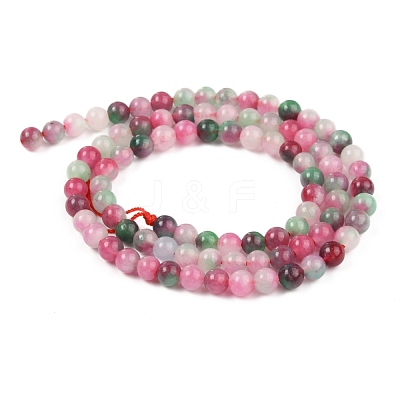 Natural White Jade Beads Strands G-B007-A01-1
