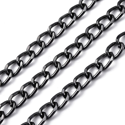 Oxidation Aluminum Cuban Link Chains CHA-S002-03B-1
