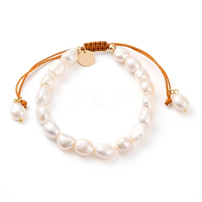 Adjustable Nylon Thread Braided Bead Bracelets BJEW-JB05802-04-1