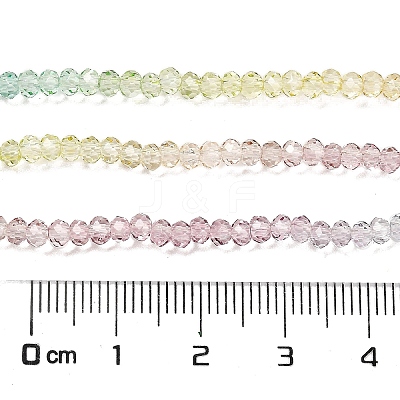 Transparent Painted Glass Beads Strands LS-DGLA-A034-T2mm-A15-1