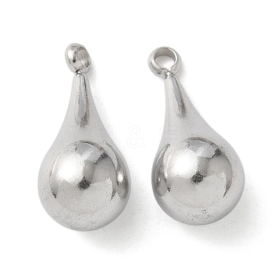 304 Stainless Steel Pendants STAS-U037-17P-1