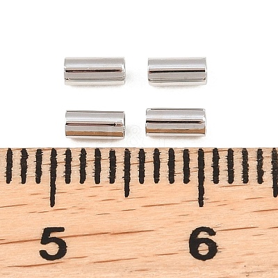 SHEGRACE Brass Tube Beads XGRPCP150-250P-1