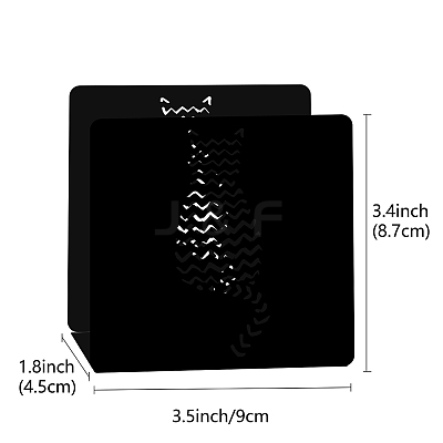 Iron Napkin Holder DJEW-WH0020-005-1