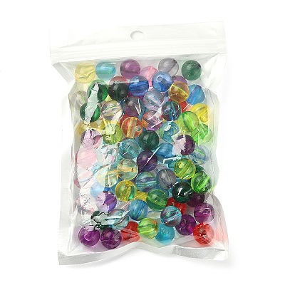 Transparent Acrylic Beads MACR-YW0002-72A-1