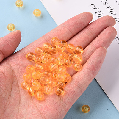 Transparent Acrylic Beads MACR-S370-A8mm-719-1