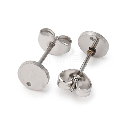 304 Stainless Steel Stud Earring Findings STAS-H436-21P-04-1