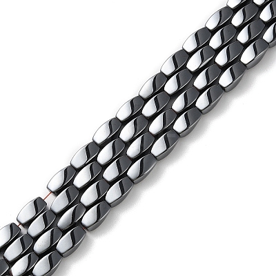 Non-Magnetic Synthetic Hematite Beads Strands IM601-6x12-1