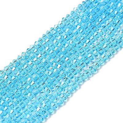 Imitation Austrian Crystal 5301 Bicone Beads GLAA-S026-3mm-06-1