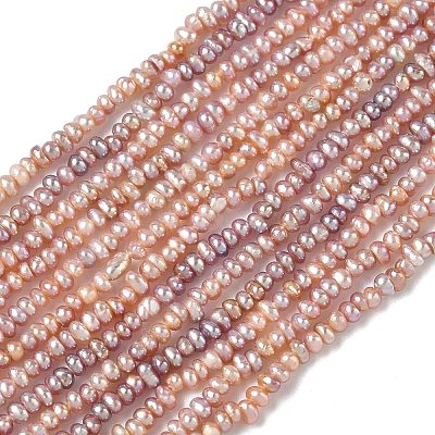 Natural Cultured Freshwater Pearl Beads Strands PEAR-C004-20C-1