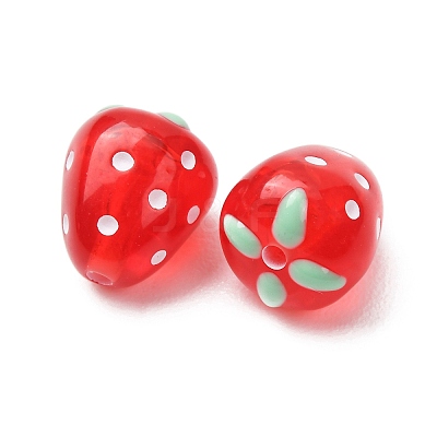 Transparent Acrylic Enamel Beads AC-CBA0B6E-01B-1