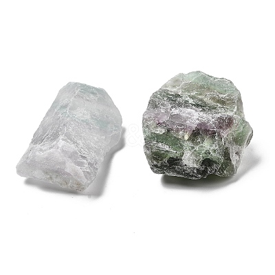 Rough Raw Natural Fluorite Beads G-F710-18-1