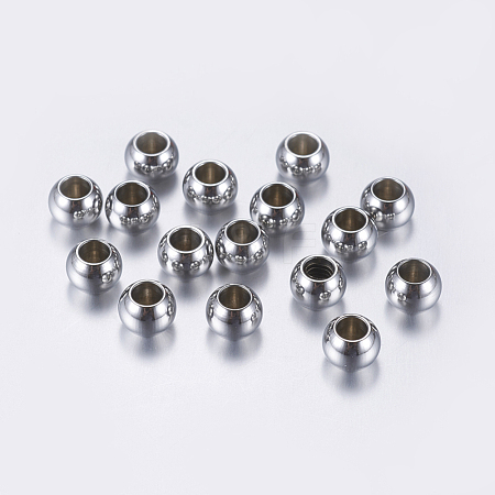 Tarnish Resistant 201 Stainless Steel Beads STAS-L198-11P-1