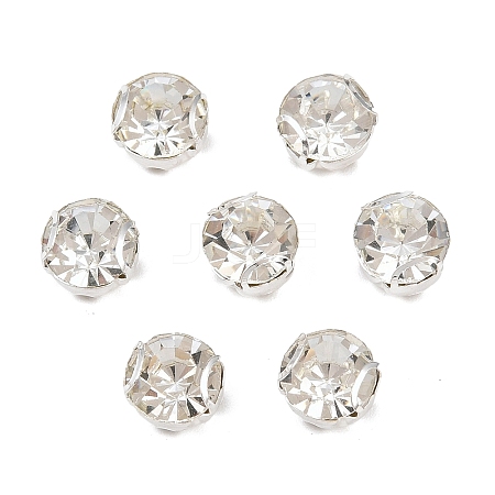 Flat Round Sew on Rhinestone Montee Beads STAS-B107-01D-01S-1