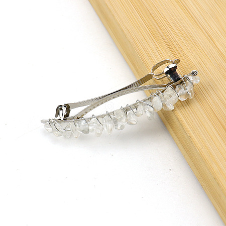 Alloy Hair Barrettes PW-WG062DF-02-1