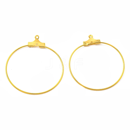 Iron Ring Hoop Earring Pendant IFIN-E025-02G-1