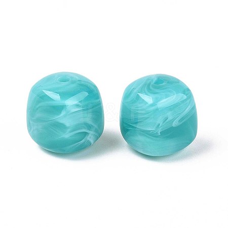 Opaque Acrylic Beads OACR-ZX006-33L-1