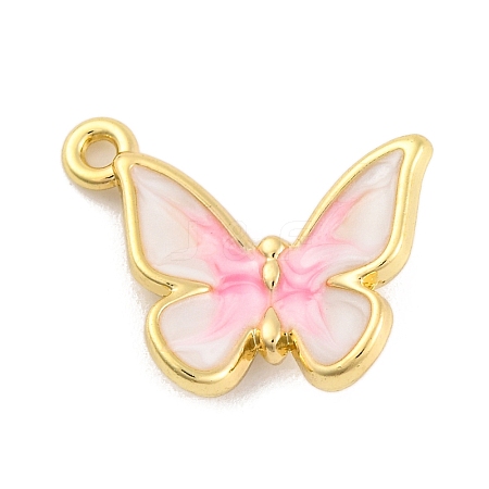 Alloy Enamel Pendants FIND-U007-08G-1