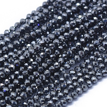 Terahertz Stone Beads Strands G-D0013-77A-1
