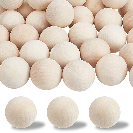 Wood Beads WOOD-OC0004-49A-1