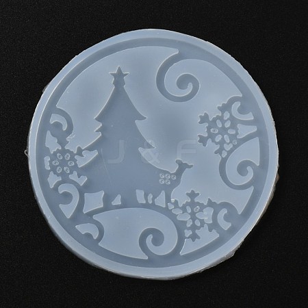 Christmas Coaster Food Grade Silicone Molds DIY-H145-09-1