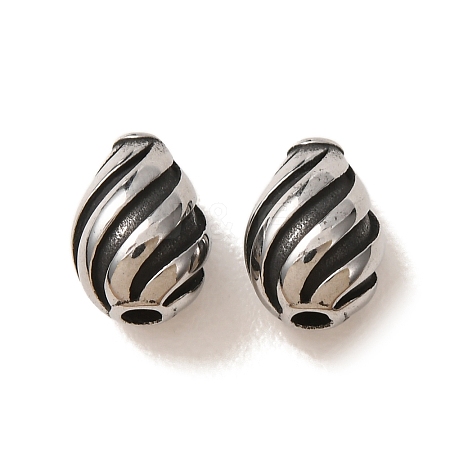 304 Stainless Steel Beads SA-CBA9DCB-21AS-1