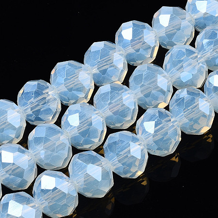 Electroplate Glass Beads Strands EGLA-A034-J6mm-A04-1