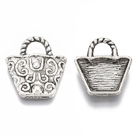 Tibetan Style Alloy Pendants TIBE-S320-038AS-LF-1