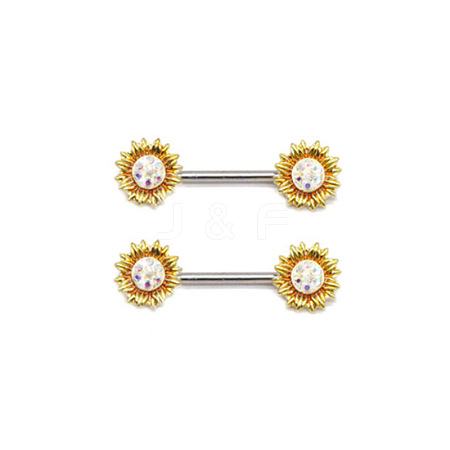 Alloy Nipple Rings WGD0B94-06-1