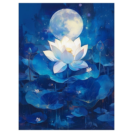 Lotus DIY Diamond Painting Kits PW-WGD862D-01-1