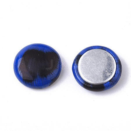 Imitation Leather Cabochons X-WOVE-S118-15A-1