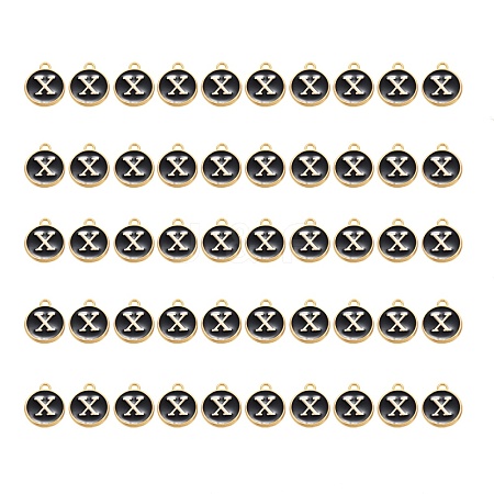 Golden Plated Alloy Charms ENAM-SZ0001-25B-X-1