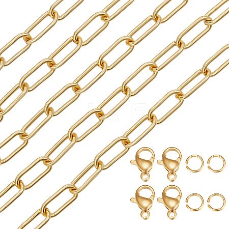 DIY Chain Necklace Jewelry Kits DIY-BBC0002-29-1