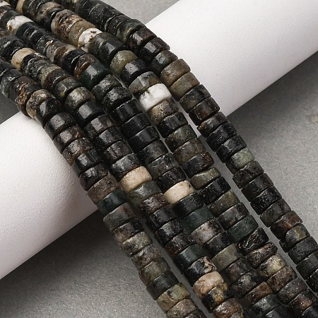 Natural Biotite Beads Strands G-L624-I12-3x6mm-1
