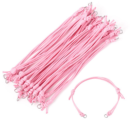 20Pcs Adjustable Korean Waxed Polyester Cord Bracelet Making BJEW-TAC0051-08-1