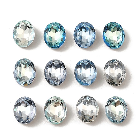 K5 Glass Rhinestone Cabochons GLAA-C036-03B-1