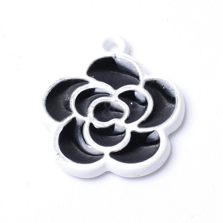 Alloy Enamel Pendants LS-PALLOY-WH0084-36B-1