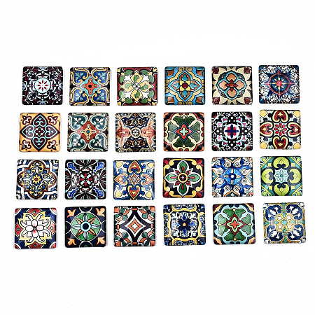 Glass Cabochons GGLA-S036-21C-02C-1
