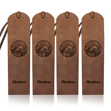 Cowhide Leather Labels AJEW-WH0386-0039-1