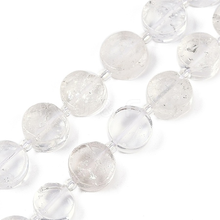 Natural Quartz Crystal Beads Strands G-B125-I01-01-1